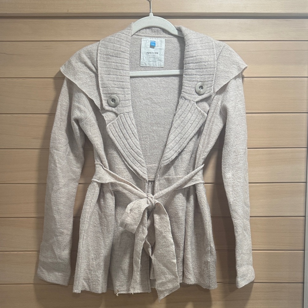 Anthropology Sparrow Beige Knitwear